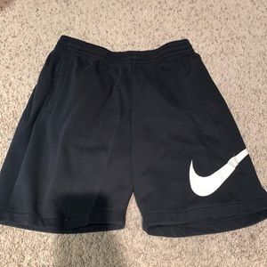 Nike black sweatshorts